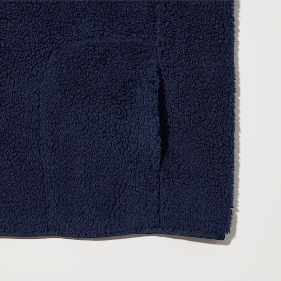 Uniqlo Fleece Oversized Long-Sleeve Pullover (White Mountaineering) - Picture 4 of 11